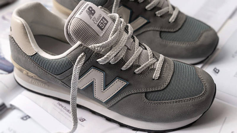 New Balance 574 History Class Grey Top