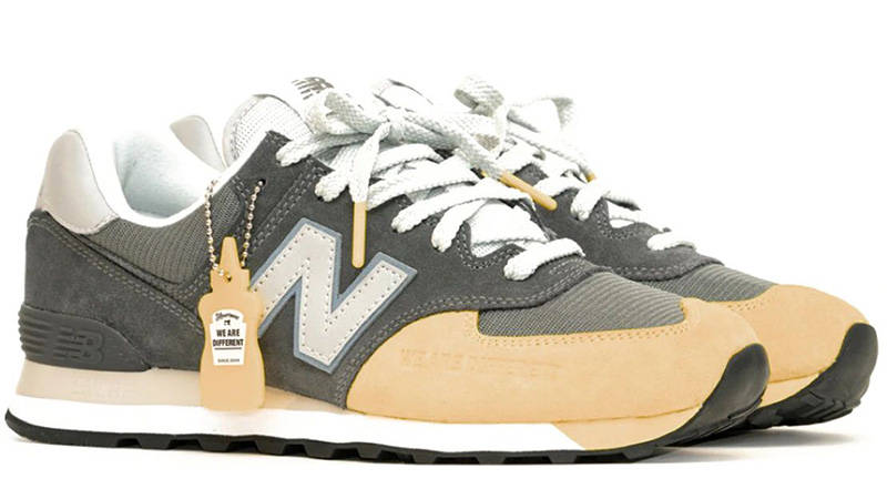 New Balance 574 the Apartment Mustard Dip ML574AP2 front