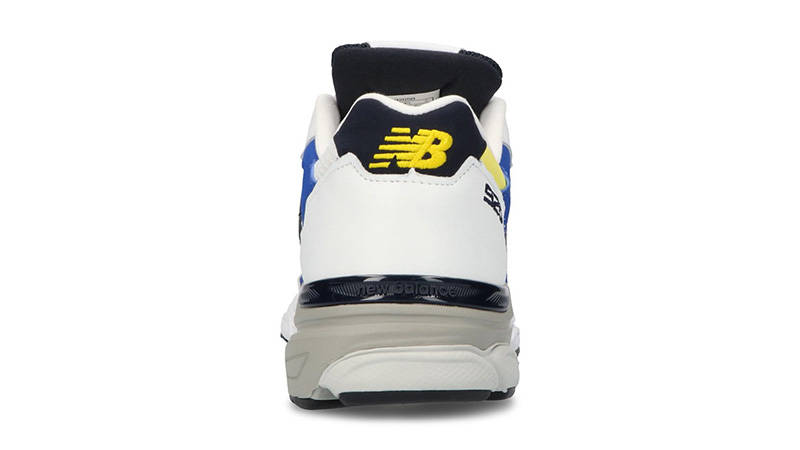 New Balance 920 White Yellow Blue back