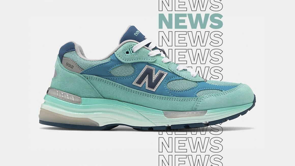 The New Balance 992 "Blue Silver" Emerges with Oceanic Overlays The