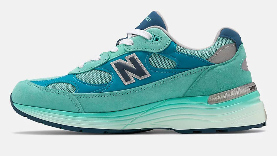 New Balance 992 Blue Silver
