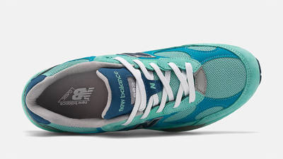 New Balance 992 Blue Silver Middle