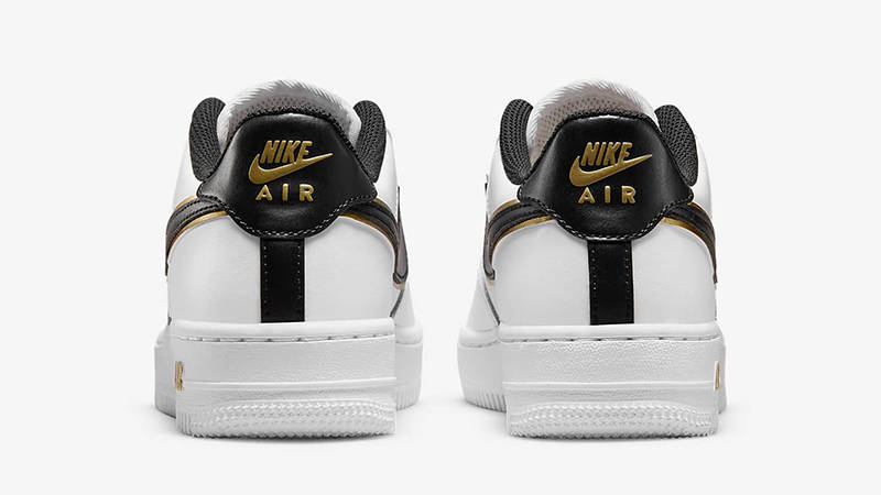 Nike Air Force 1 GS White Metallic Gold