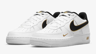 Nike Air Force 1 GS White Metallic Gold | Where To Buy | DM3322-100 ...