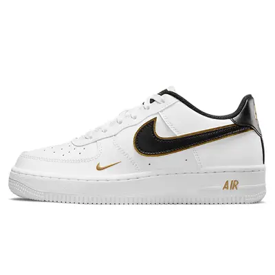 Nike Air Force 1 GS White Metallic Gold | Where To Buy | DM3322-100 ...