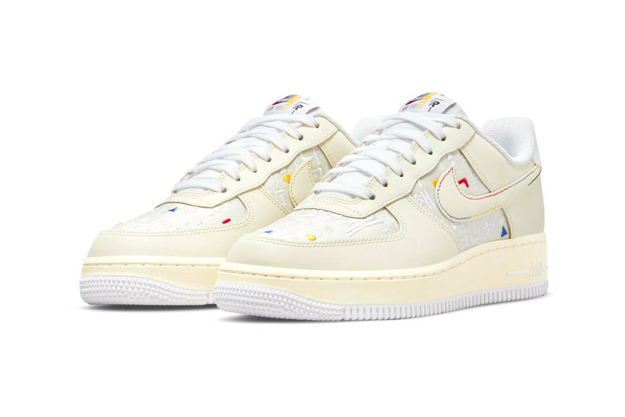 Nike Air Force 1 Hangul Day Cream DO2701-715 Side