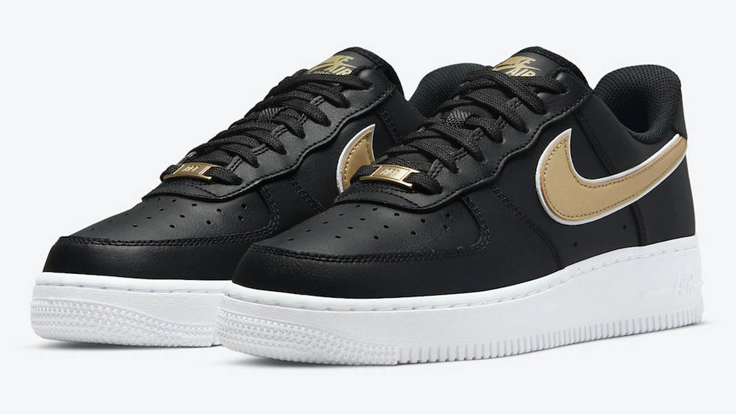 Nike Air Force 1 Low Black Gold