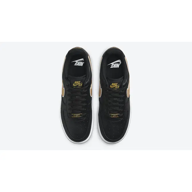 FootSoldierCustoms — Nike Air Force 1 Low (Black/Gold)