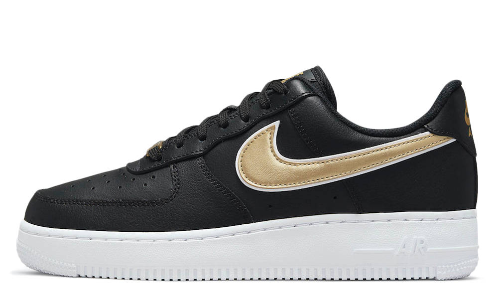 Nike Air Force 1 Low Black Gold
