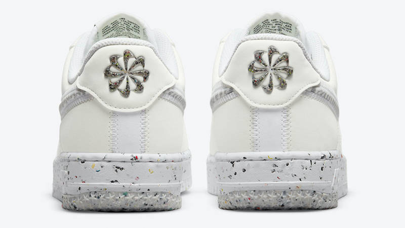 Nike Air Force 1 Low Crater White Sail Back