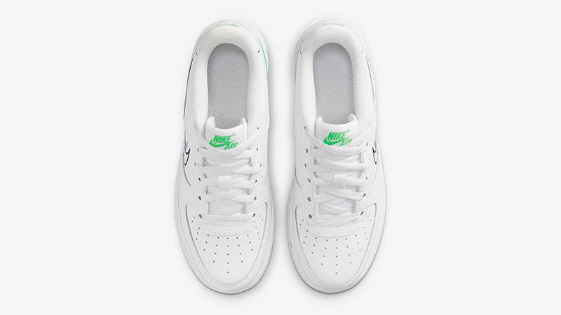 Nike Air Force 1 Low Multi Swoosh GS White