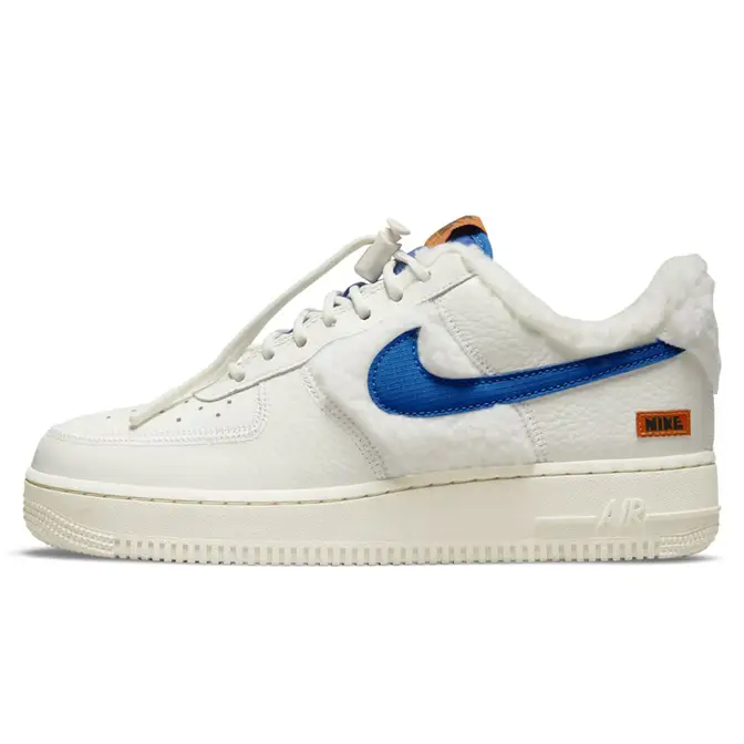 Nike Air Force 1 Low Sherpa White Blue | Where To Buy | DO6680-100 ...