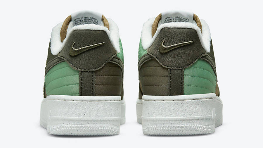Nike Air Force 1 Low Toasty Oil Green DC8744-300 Back
