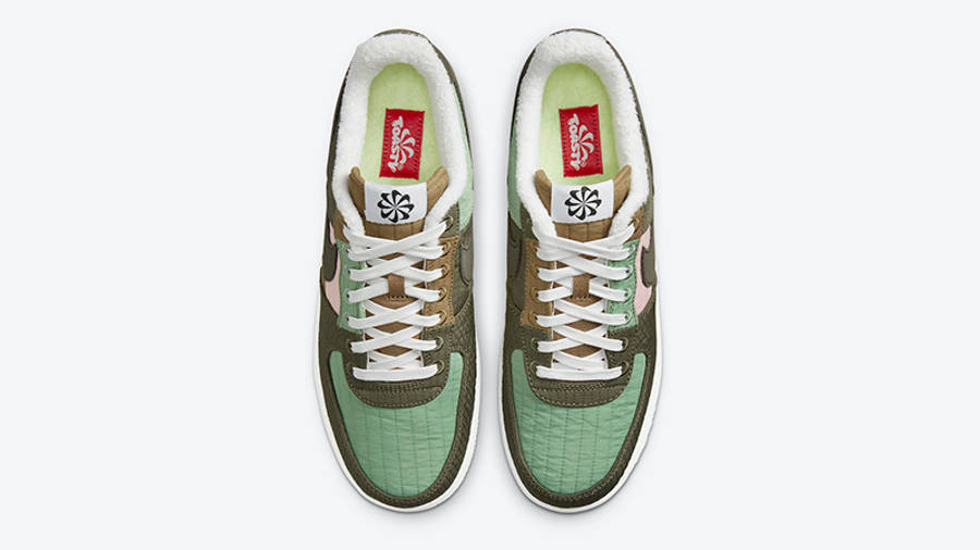 Nike Air Force 1 Low Toasty Oil Green DC8744-300 Top