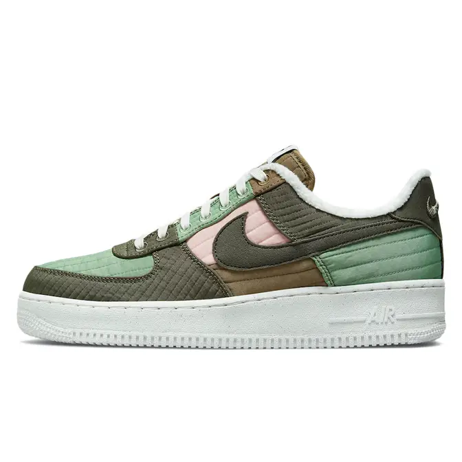 Nike air force one valentine edition 2009 Low Toasty Oil Green DC8744-300