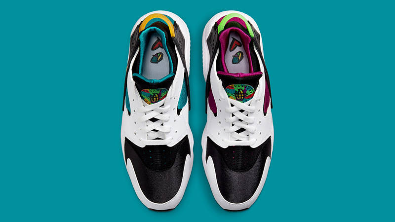 Nike Air Huarache Peace Love Basketball DM8152-100 middle