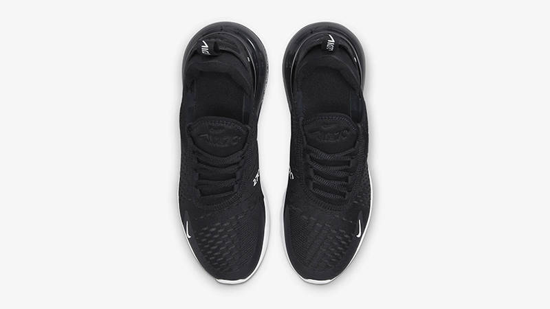Nike Air Max 270 GS Black White 943345-001 Top