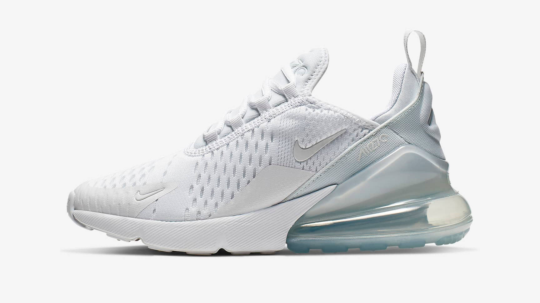 Nike Air Max 270 White Metallic Silver