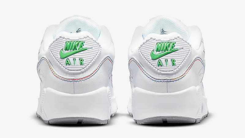 Nike Air Max 90 Multi Swoosh GS White