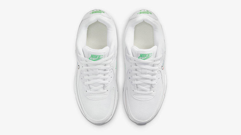 Nike Air Max 90 Multi Swoosh GS White