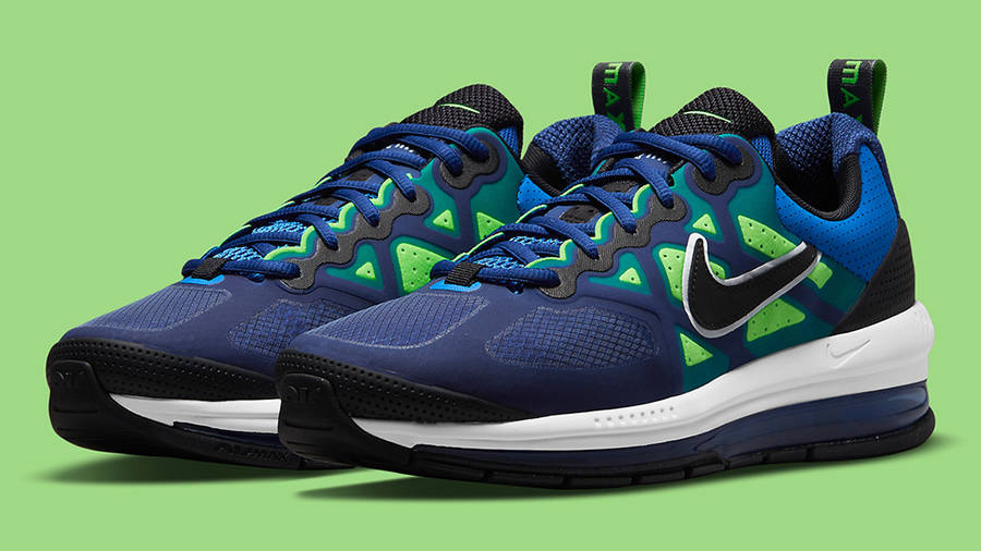 Nike Air Max Genome Blue Green DC9410-400 Side