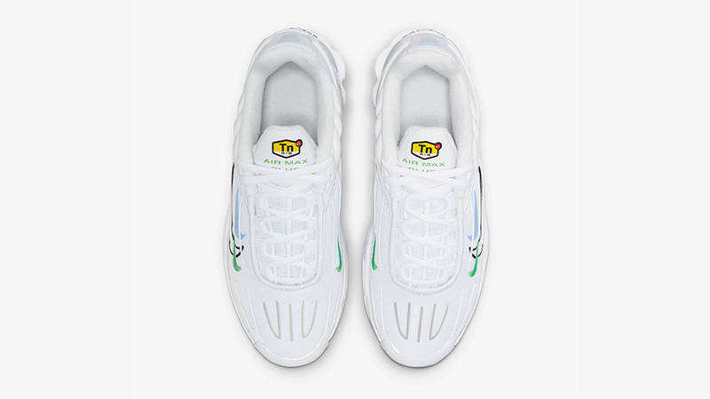 Nike Air Max Plus 3 Multi Swoosh GS White Aluminium