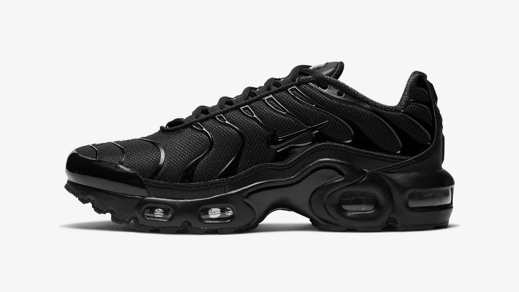Nike Air Max Plus GS Triple Black