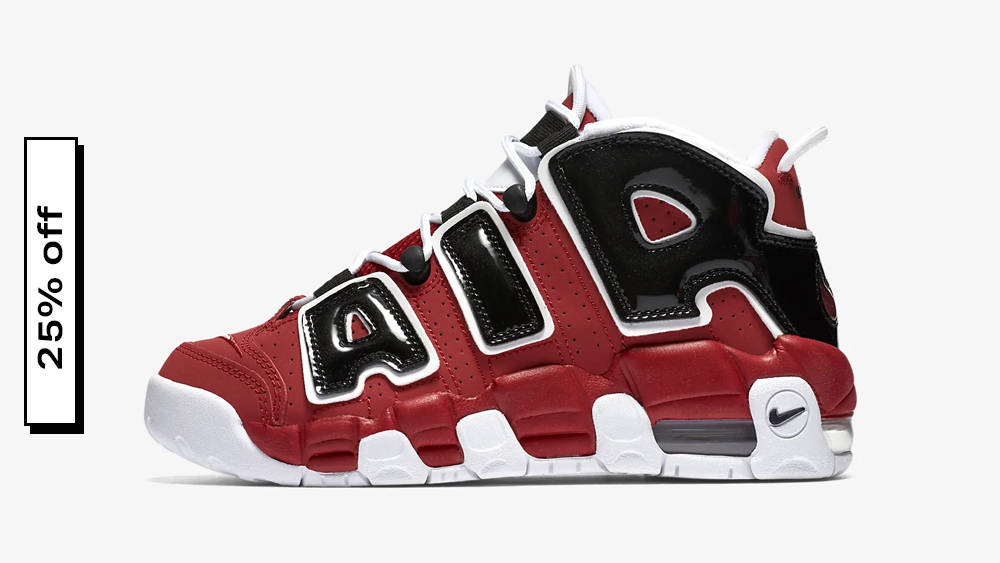 Nike Air More Uptempo GS Varsity Red