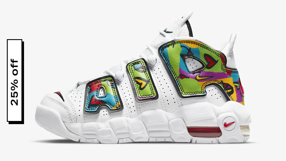 Nike Air More Uptempo GS White