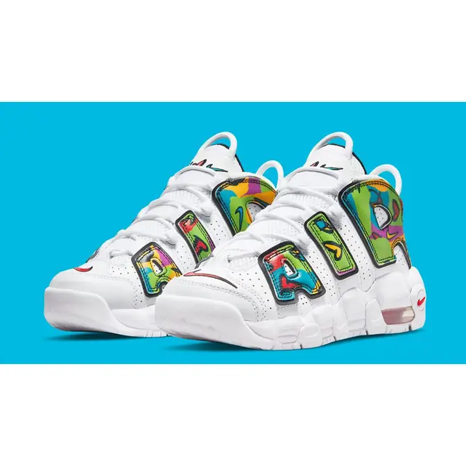 Nike deals Air More Uptempo GS Peace, Love, Swoosh