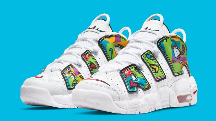 nike air uptempo peace love