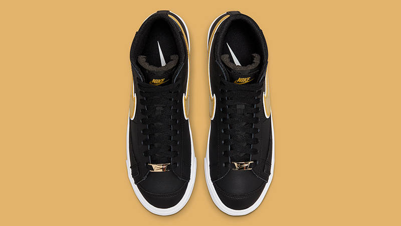 Nike Blazer Mid 77 Metallic Swoosh Black
