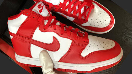The Nike Dunk High "University Red" Is Returning with OG Vibes from 1985 The Nike Dunk High "University Red" Is Returning with OG Vibes from 1985
