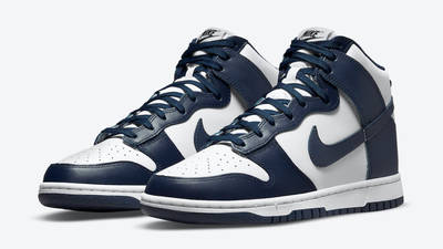 Nike Dunk High Midnight Navy Front