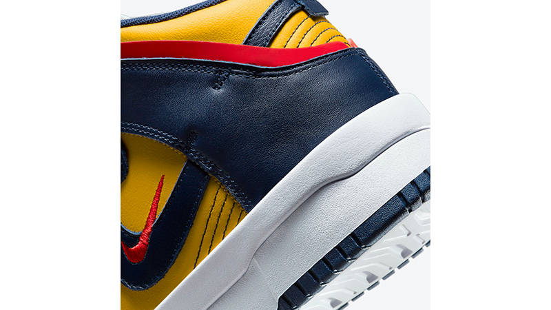 Nike Dunk High Rebel Michigan DH3718-701 Detail 2