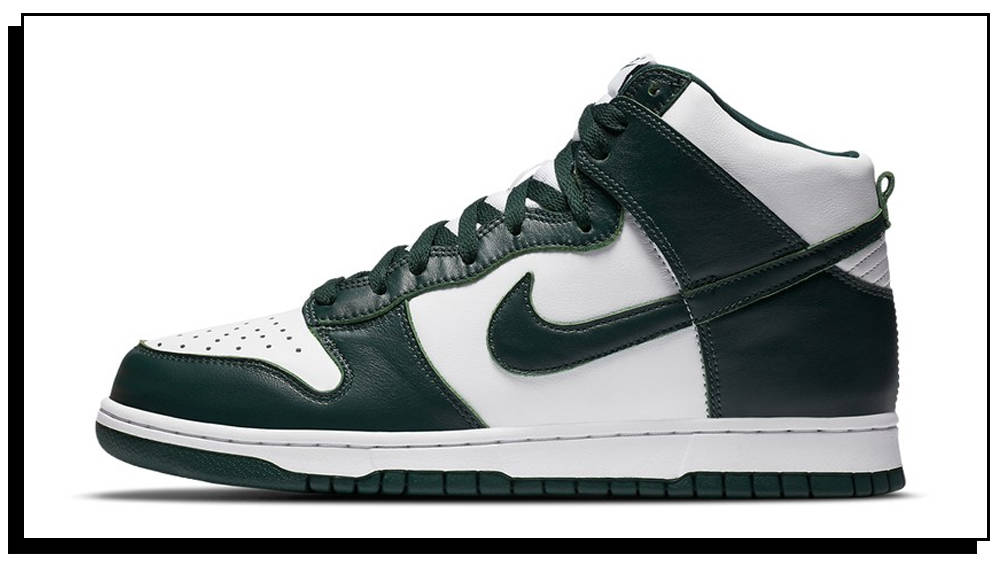 Nike Dunk High Spartan Green