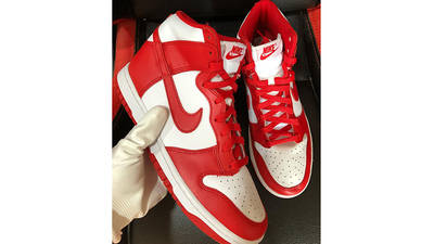 Nike Dunk High University Red Side
