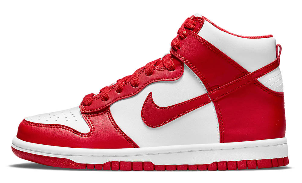 Nike Dunk High White University Red DD1399-106