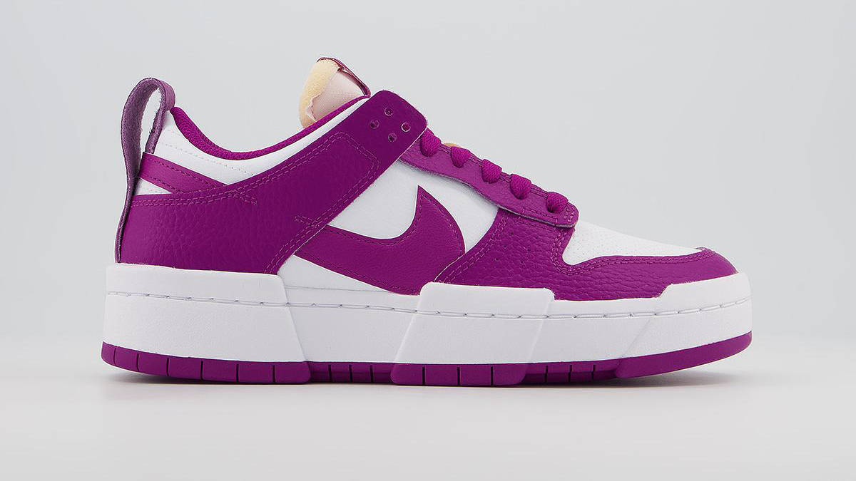 Nike Dunk Low Disrupt White Red Plum