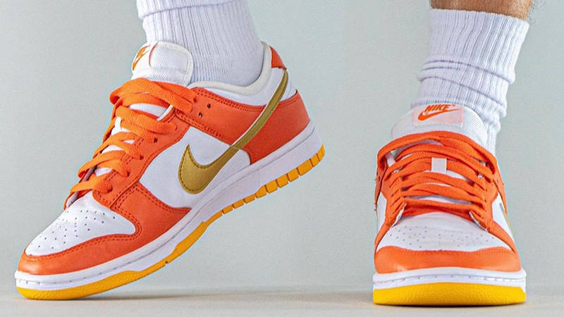 Nike Dunk Low Gold Orange Where To Buy
