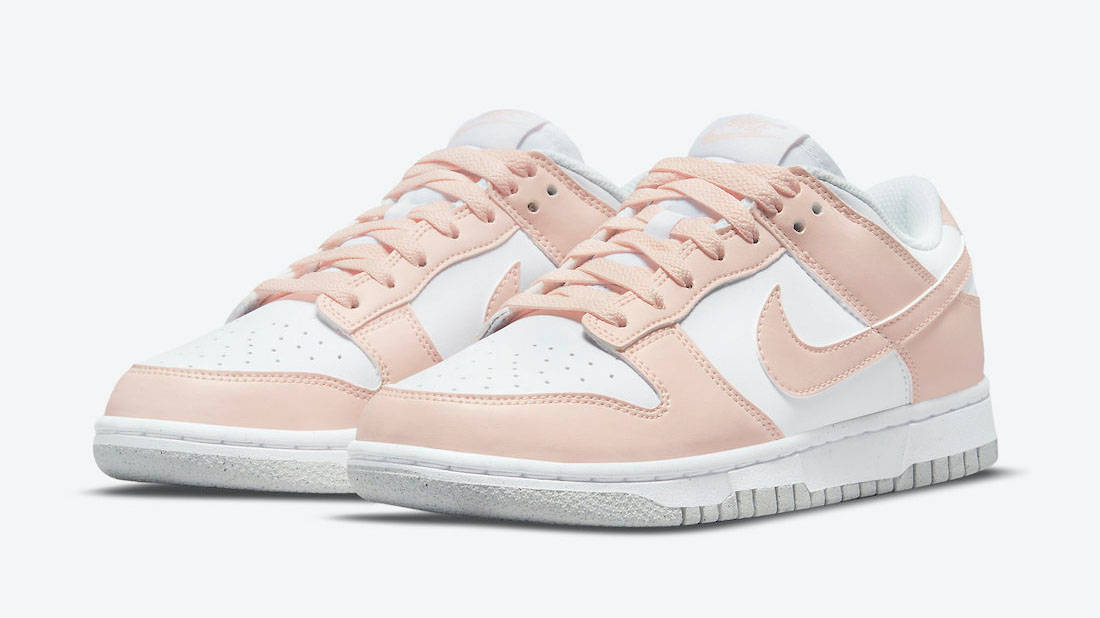 Nike Dunk Low Move To Zero White Pink.