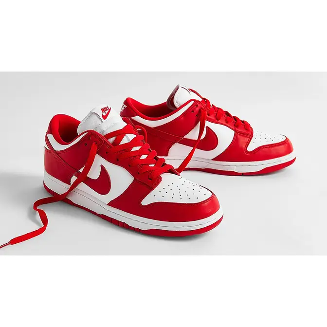 👺Supreme Dunk low red cement👺 ❗️SOLD❗️ @sneakerresellx Size