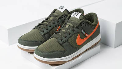 Nike Dunk Low Toasty Pack Green DD3358-300 Front