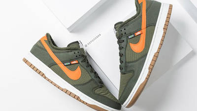 Nike Dunk Low Toasty Pack Green DD3358-300 Side 4