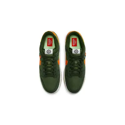 Nike Dunk Low Toasty Pack Green Middle