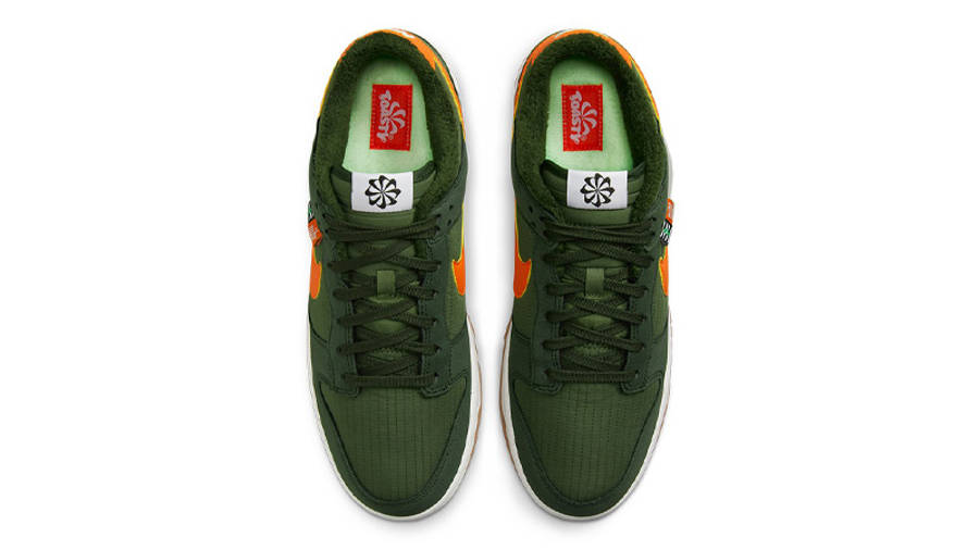 Nike Dunk Low Toasty Pack Green Middle
