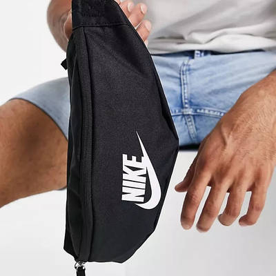 Nike Heritage Bumbag Black Detail 2