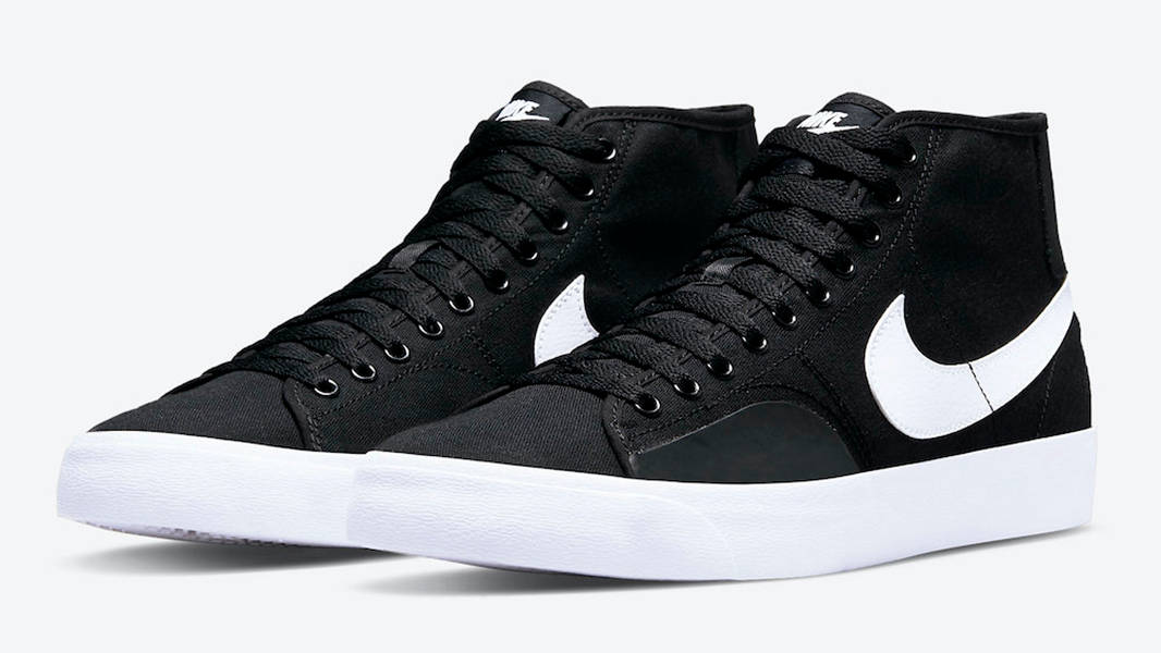 Nike SB Blazer Court Mid Black White