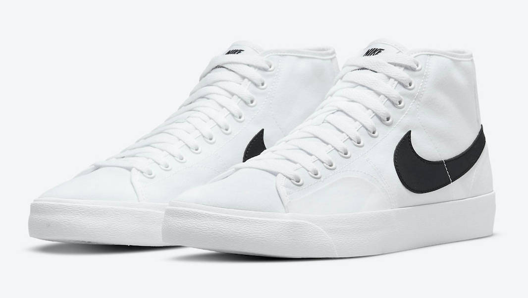 Nike SB Blazer Court Mid White Black