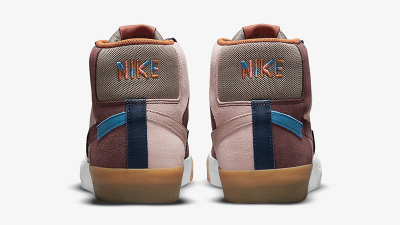 Nike SB Blazer Mid Mosaic Pack Brown DA8854-600 Back